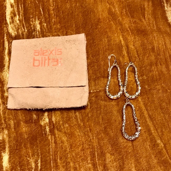 Alexis Bittar Gold and Crystal Earrings and Pendant Set - Picture 1 of 4